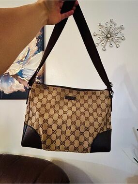❤️Gucci GG Supreme Messenger Bag